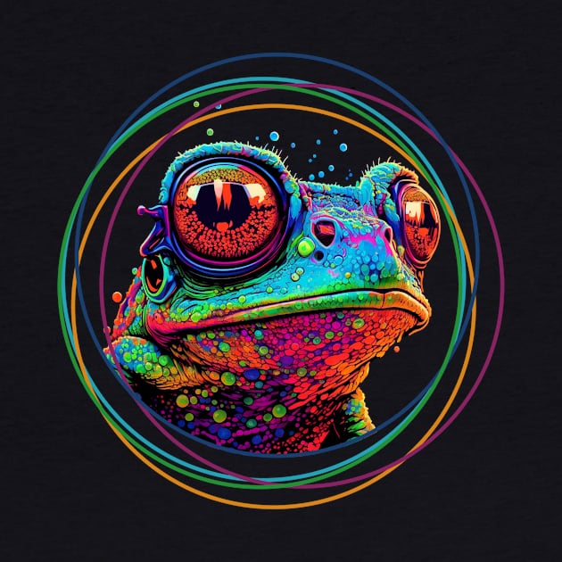 color frog by retrocolorz